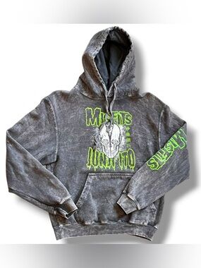 Junji Ito Art Collection Misfits Women Hoodie Sz S Anime Manga Pullover Gray C-2